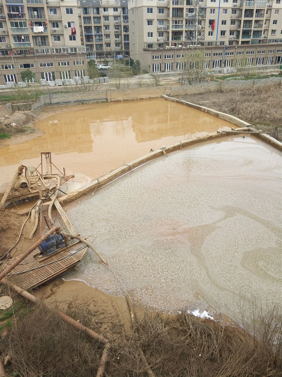 吴兴沉淀池淤泥清理-厂区废水池淤泥清淤